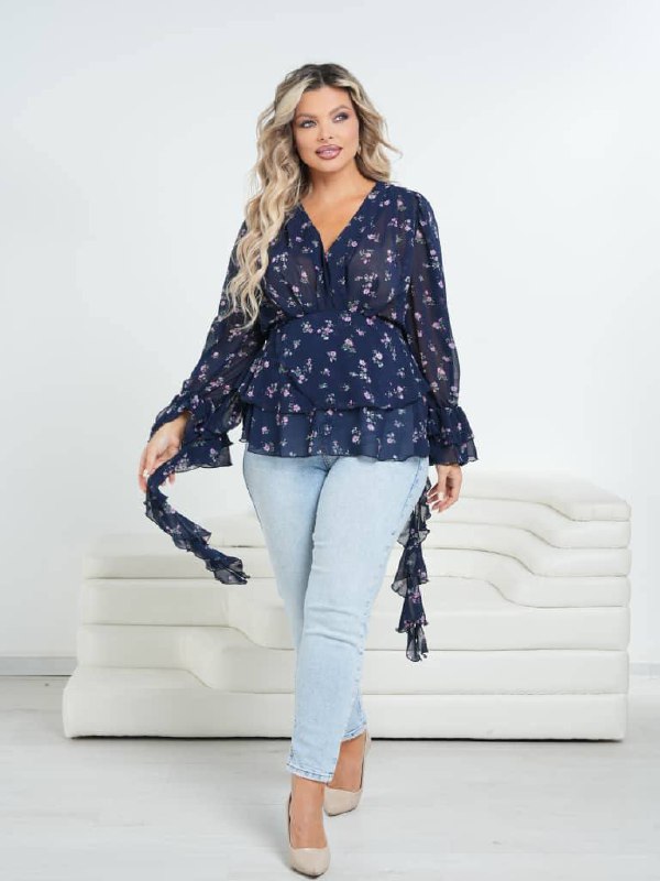 Шифоновая бл...