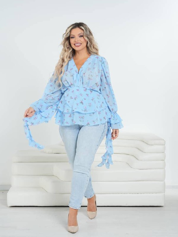 Шифоновая бл...