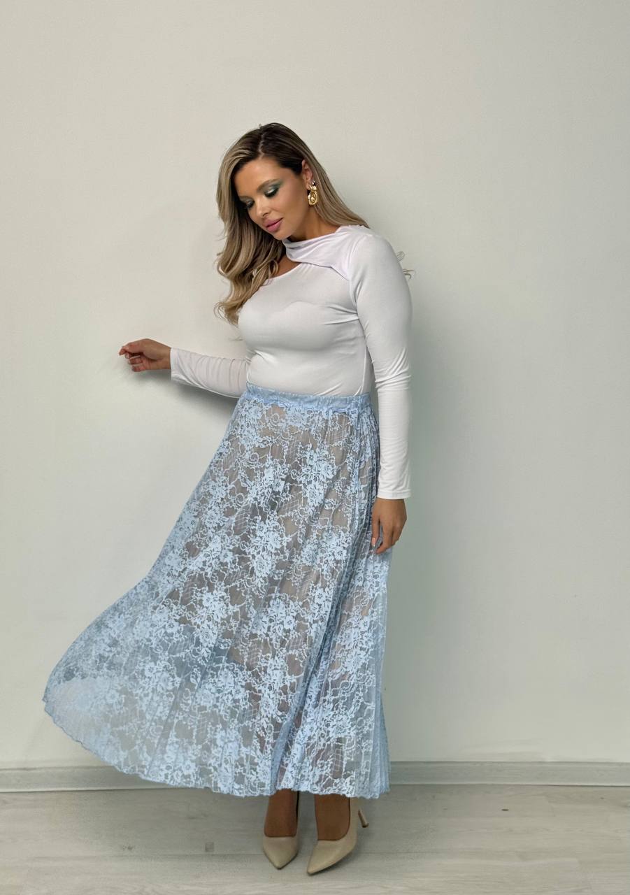 Юбка кружевн...