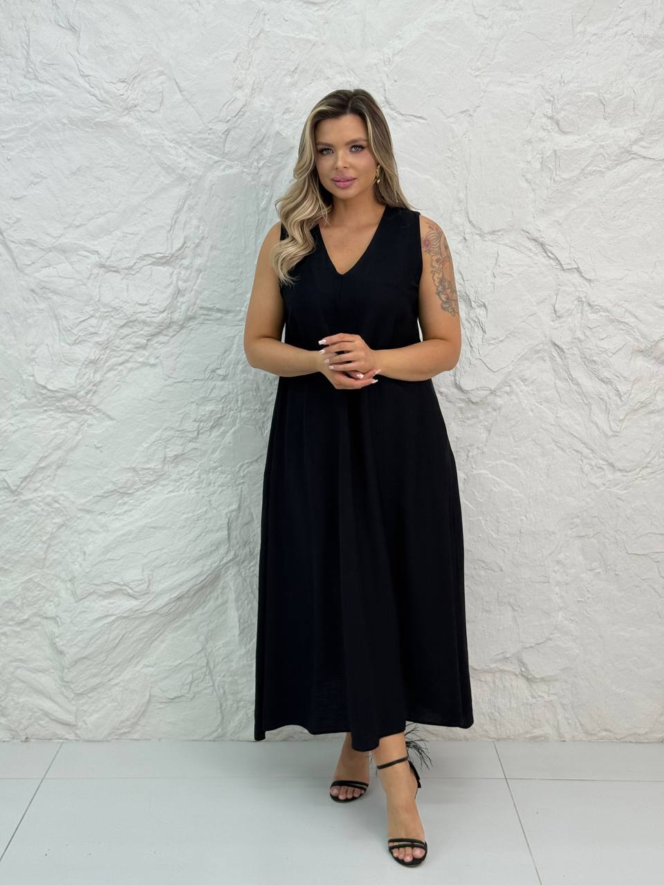 Сарафан из льна
Плат