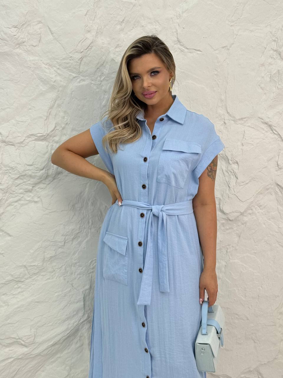 Платье из ль...