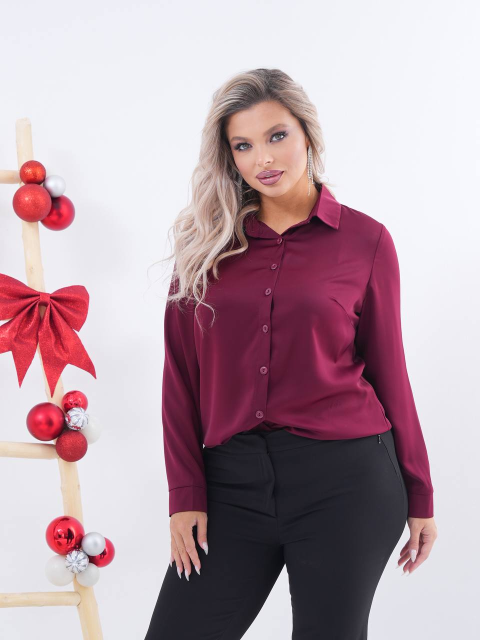 Рубашка шелк...