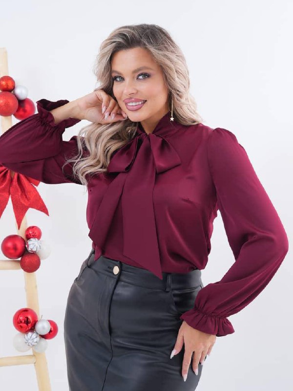 Блузка шелко...