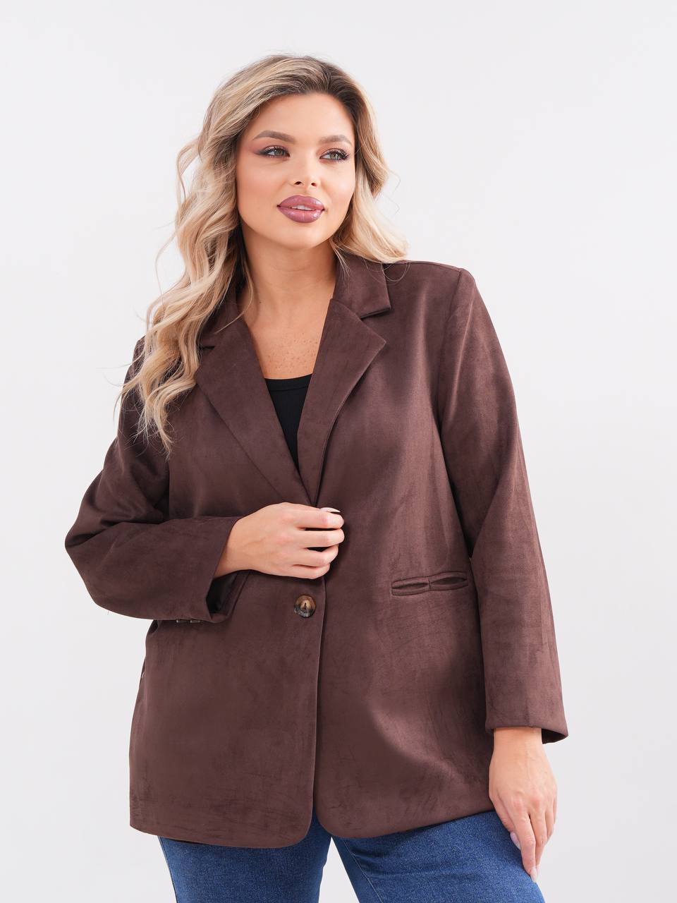 Пиджак из за...