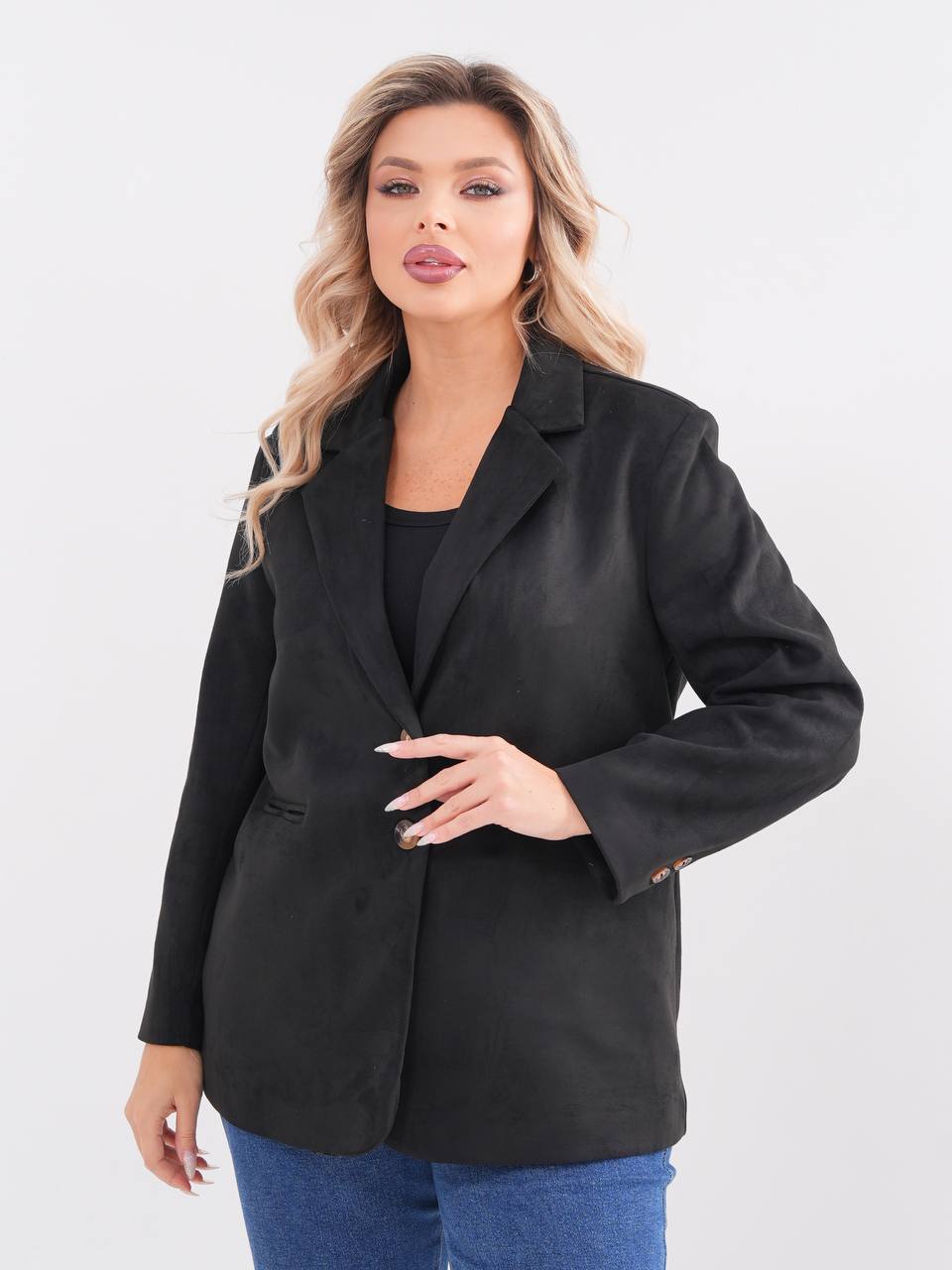 Пиджак из за...