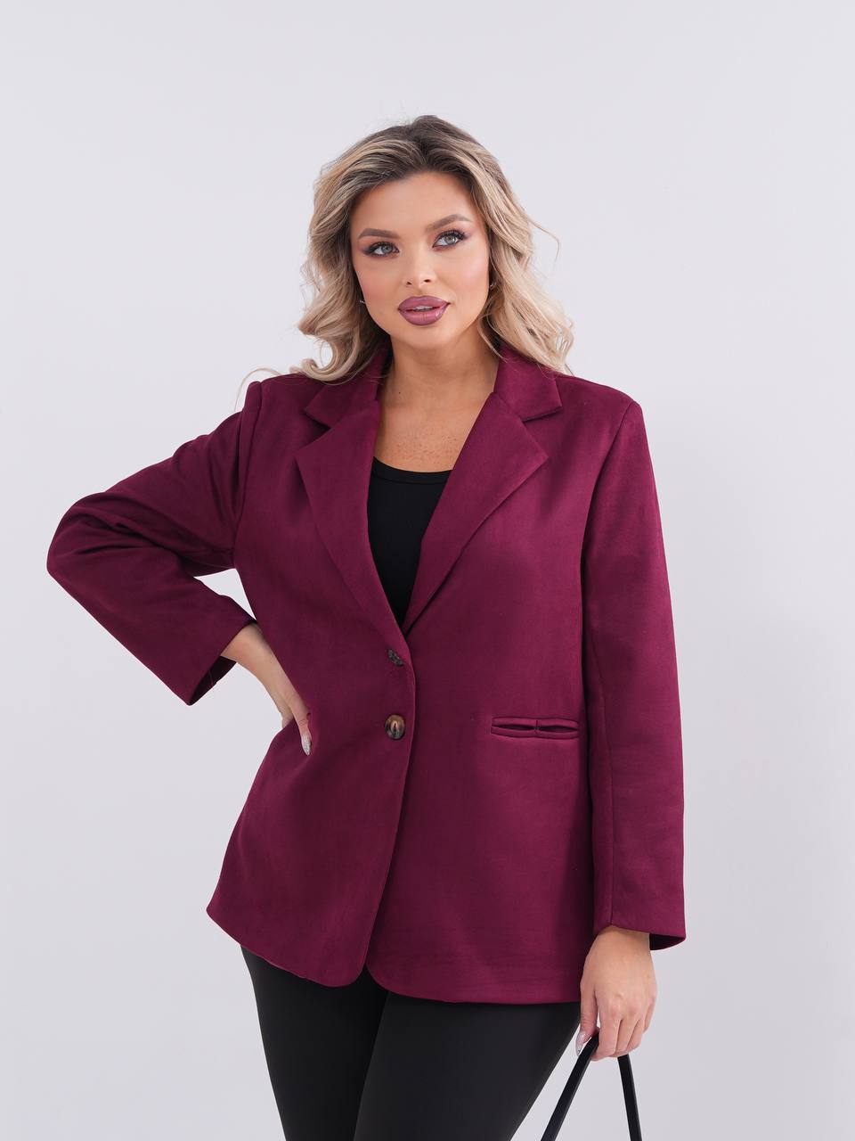 Пиджак из за...