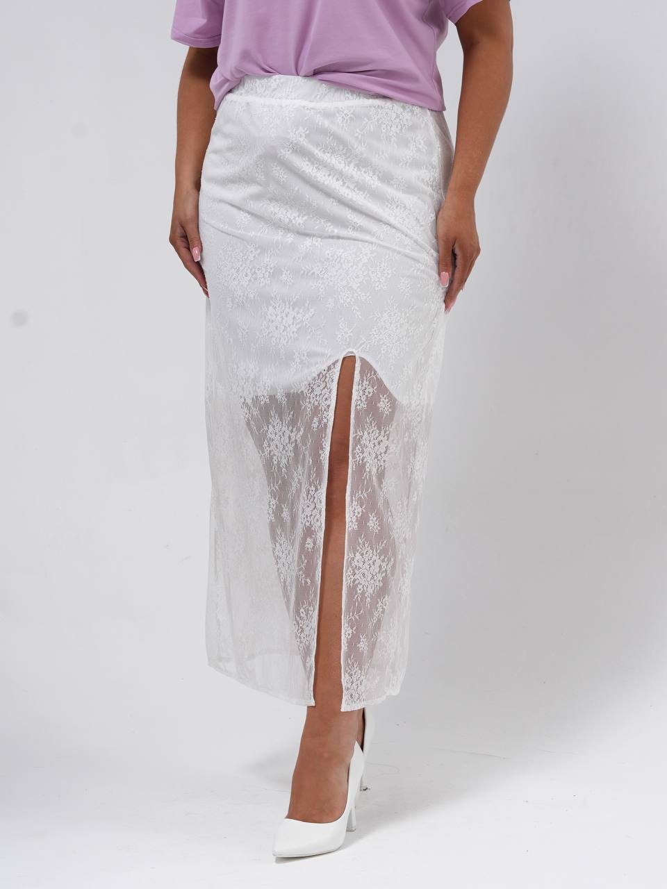 Юбка из круж...