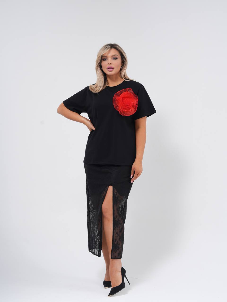 Юбка из круж...