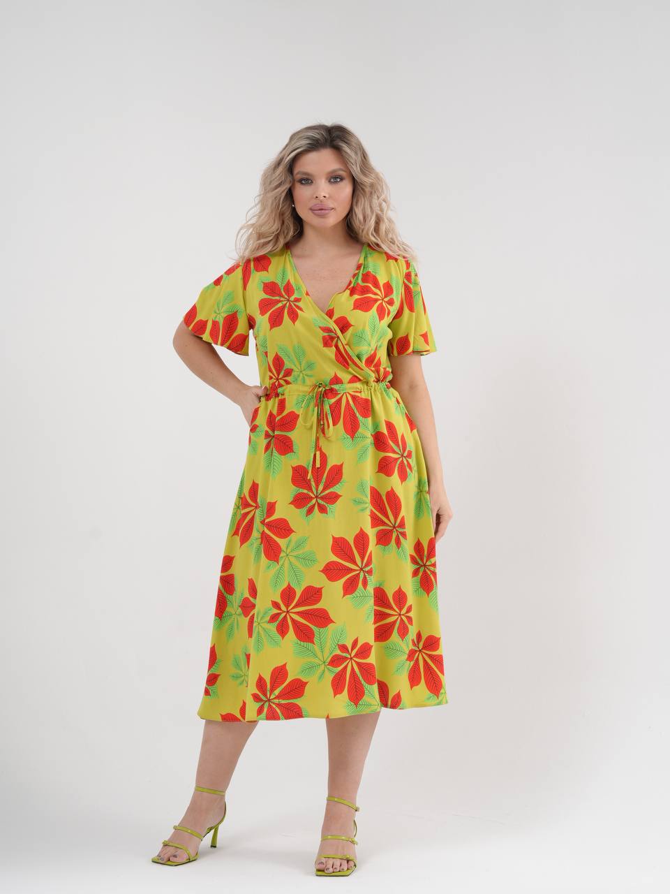 Платье с кул...