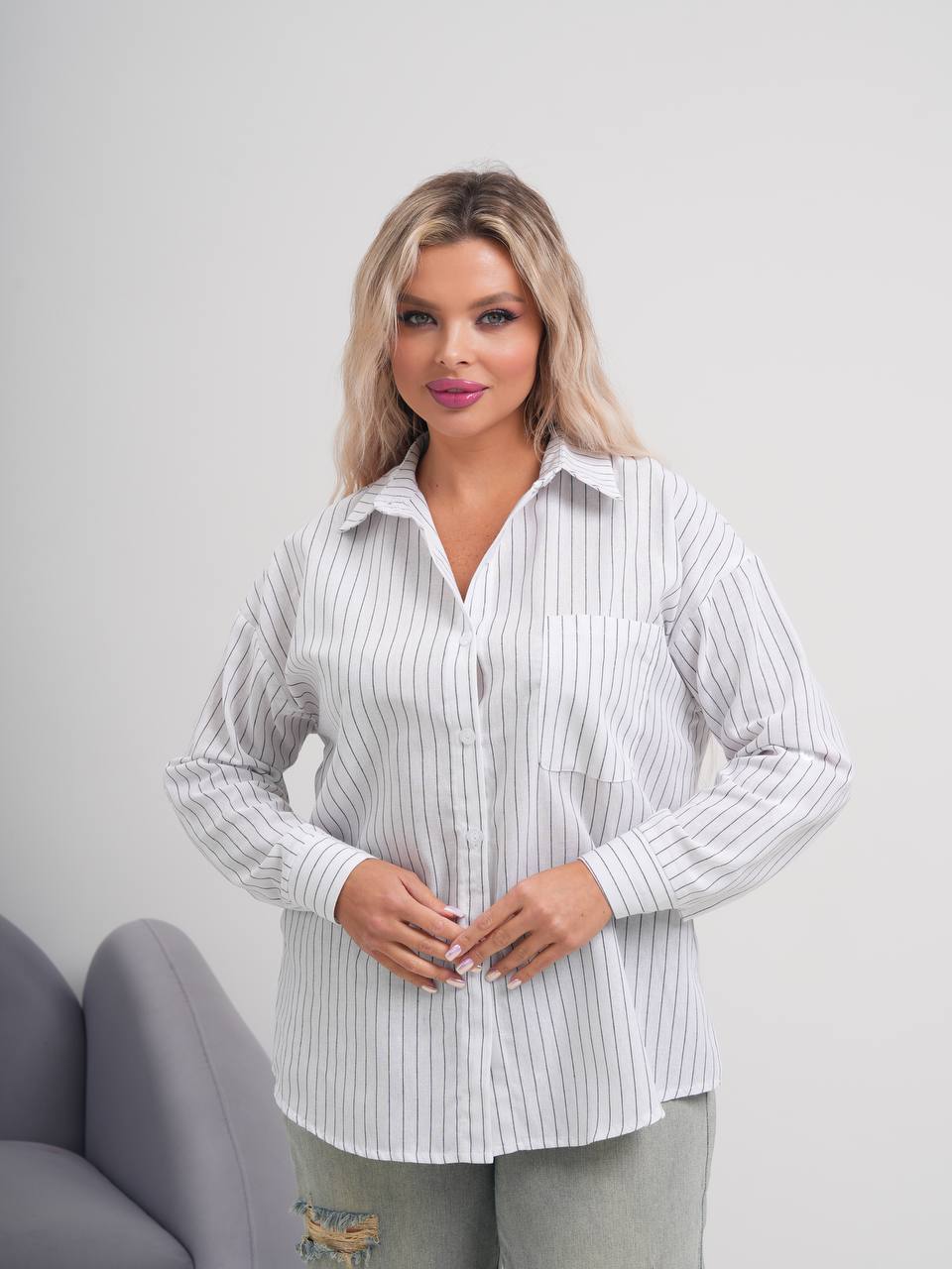 Рубашка в по...