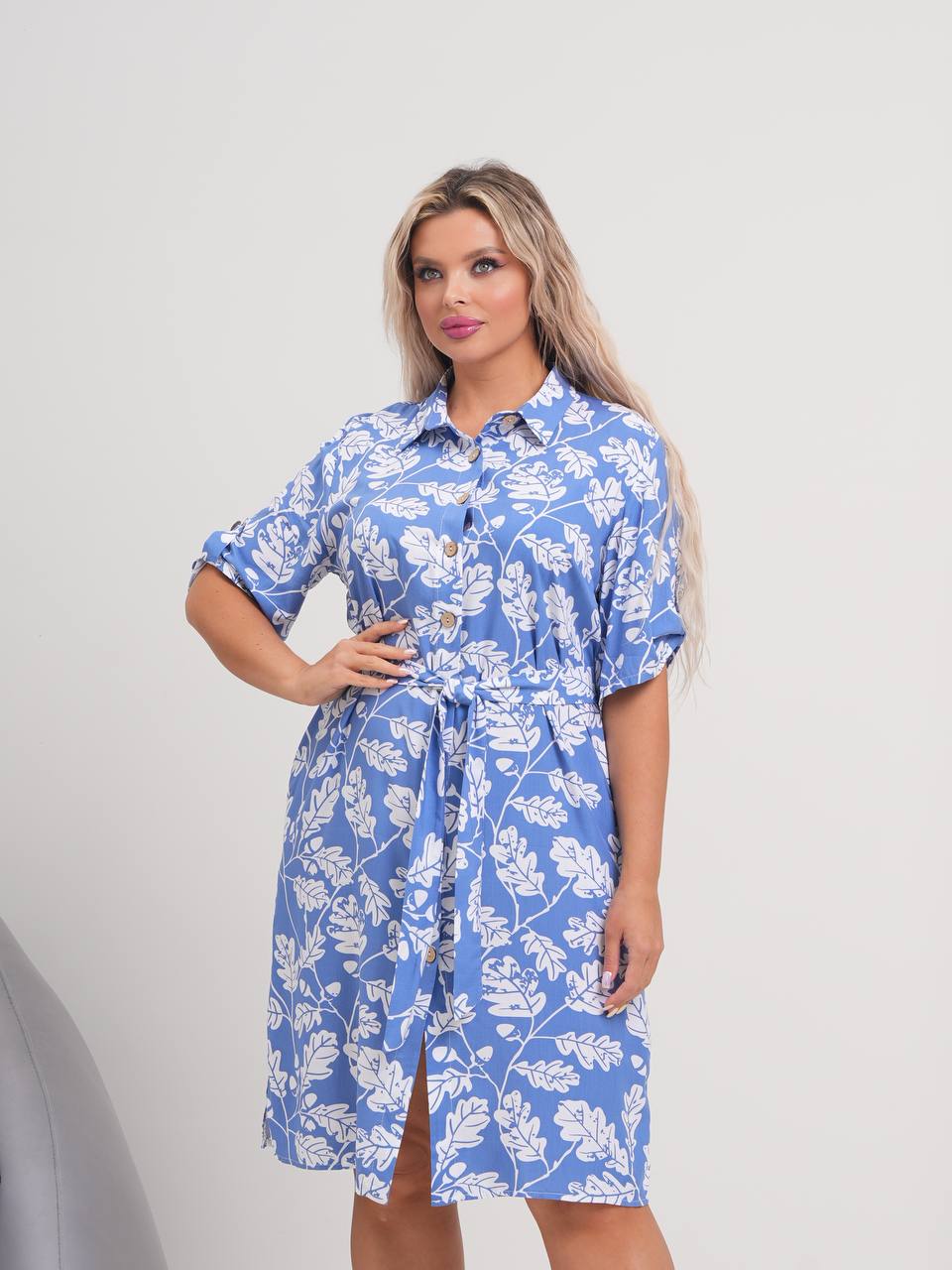 Платье-рубаш...