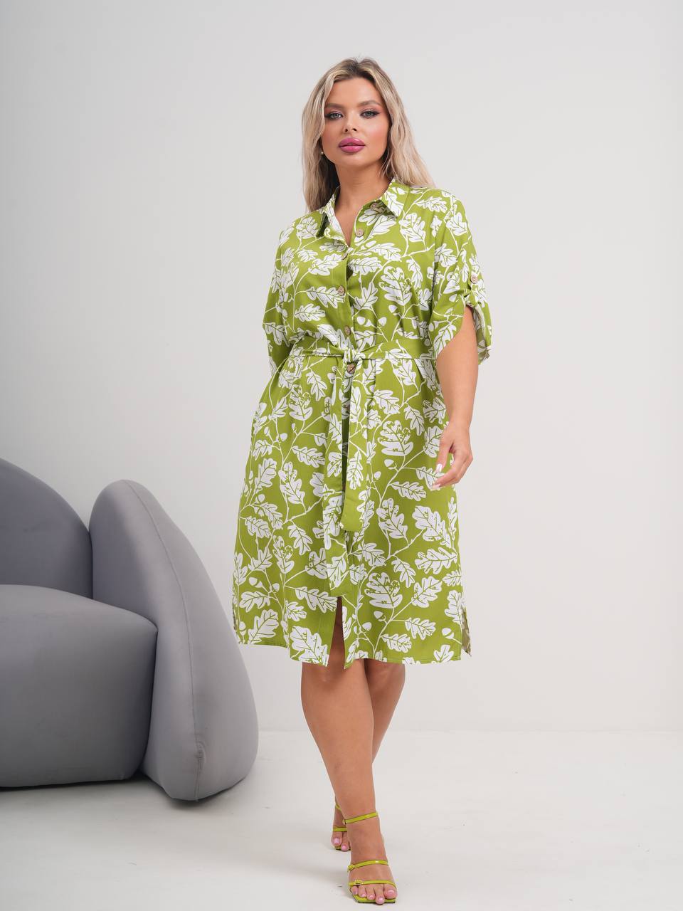 Платье-рубаш...