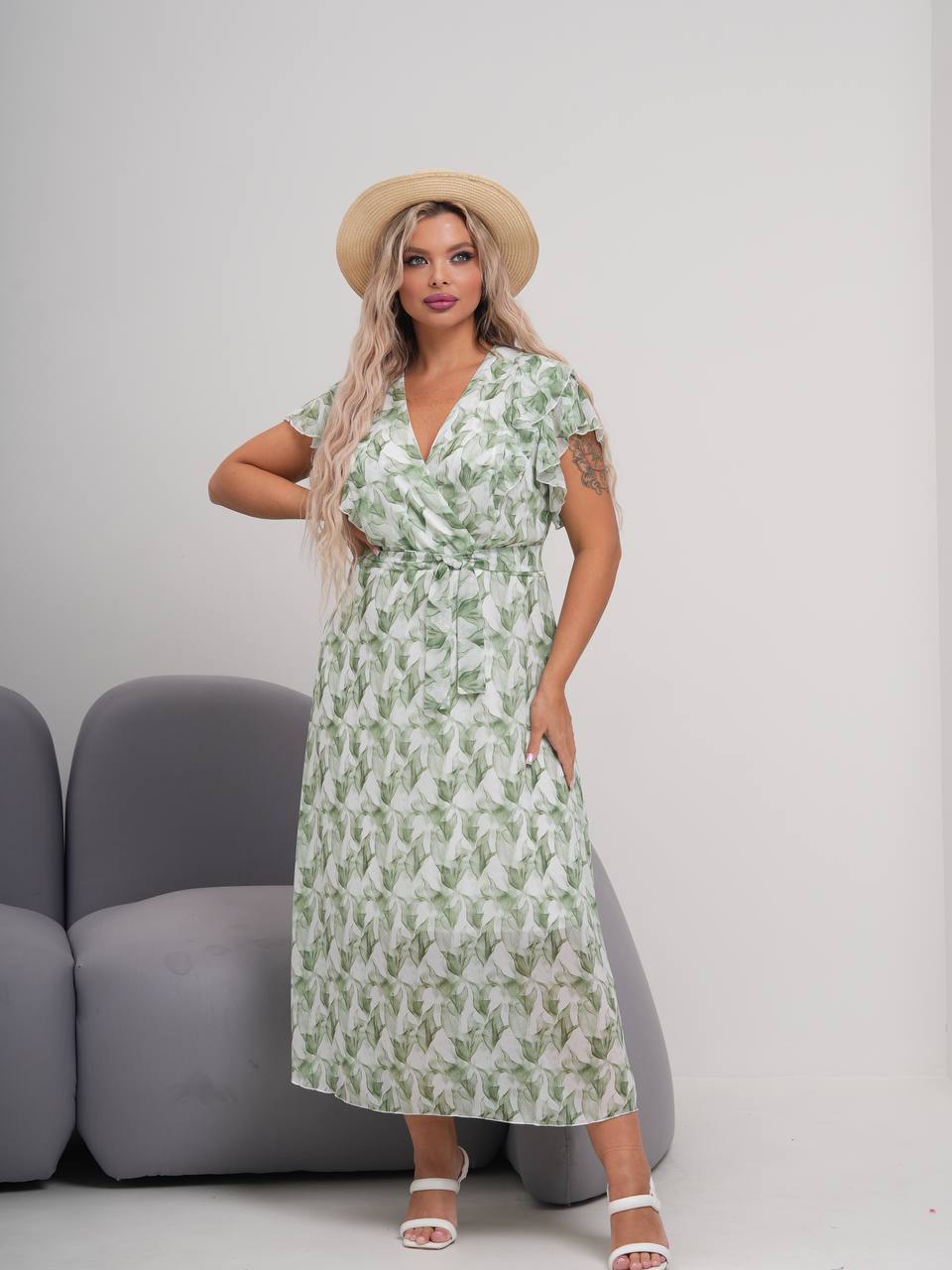 Платье из ши...