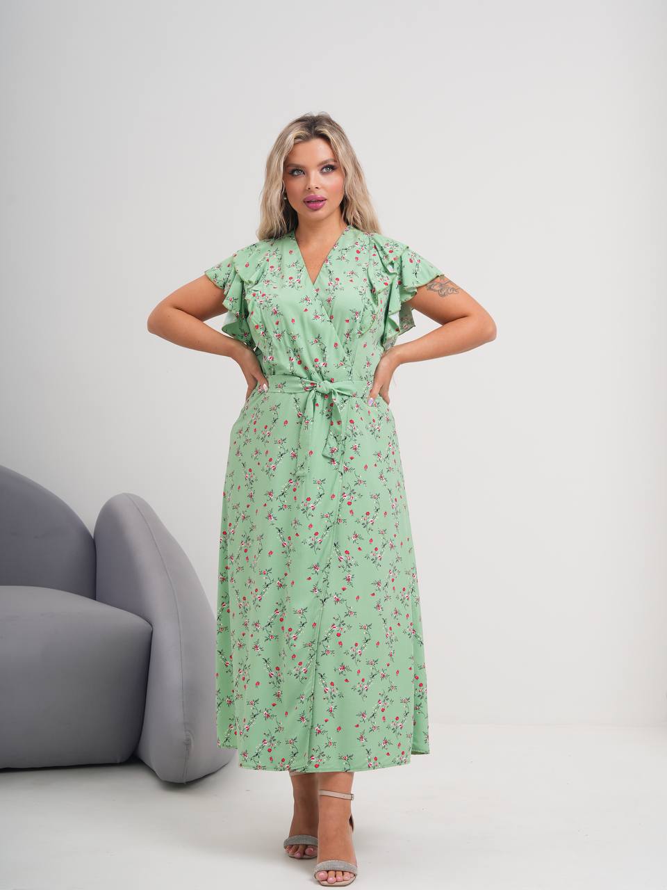 Платье из шт...