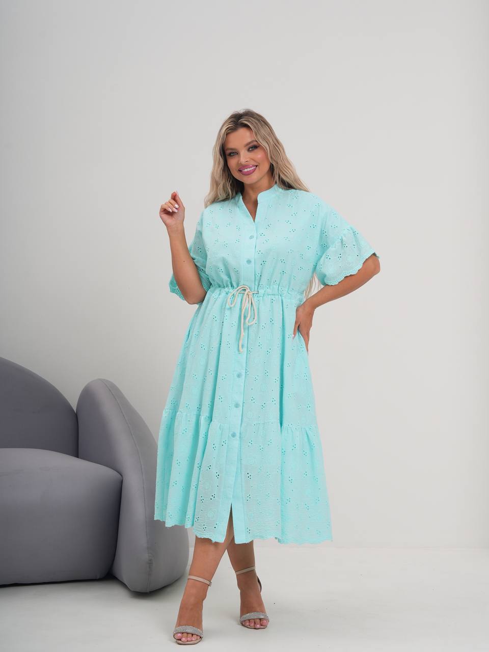 Платье из ба...