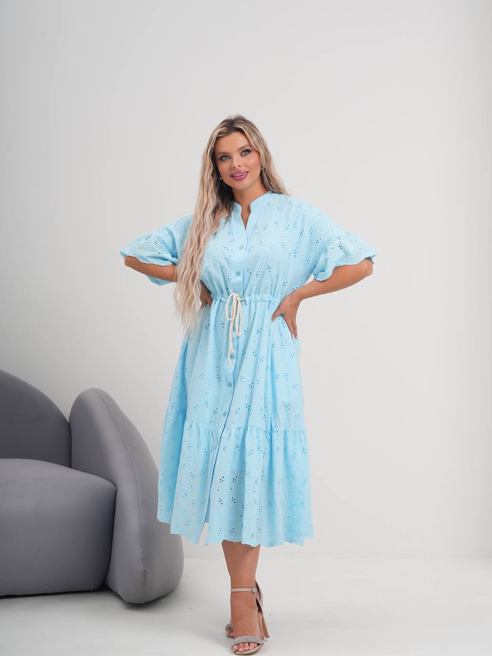 Платье из ба...