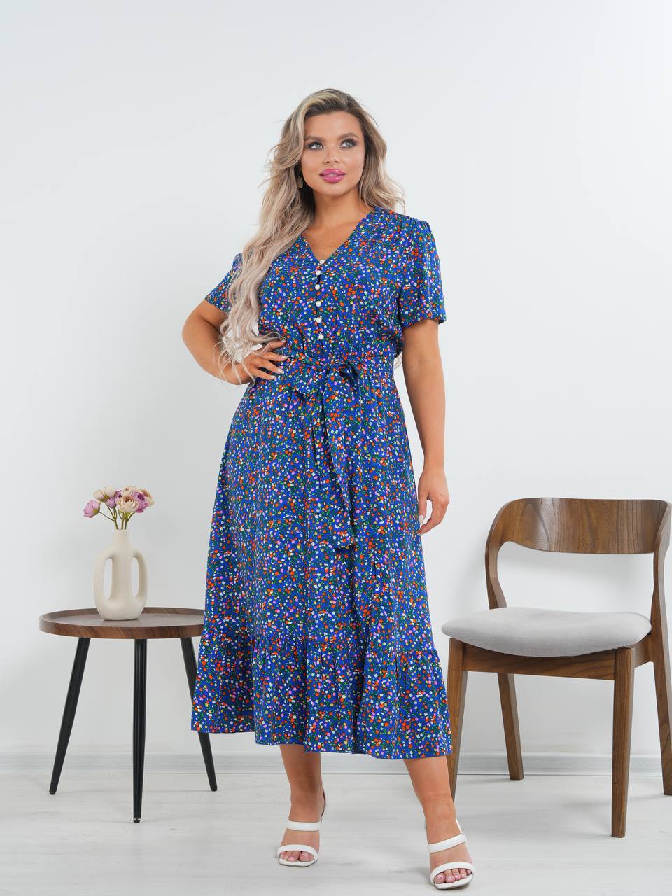 Платье из шт...