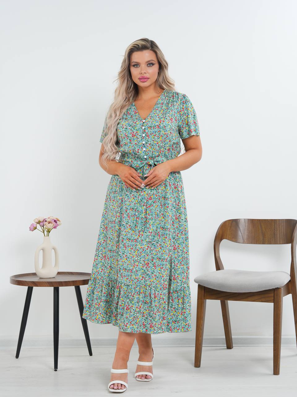 Платье из шт...