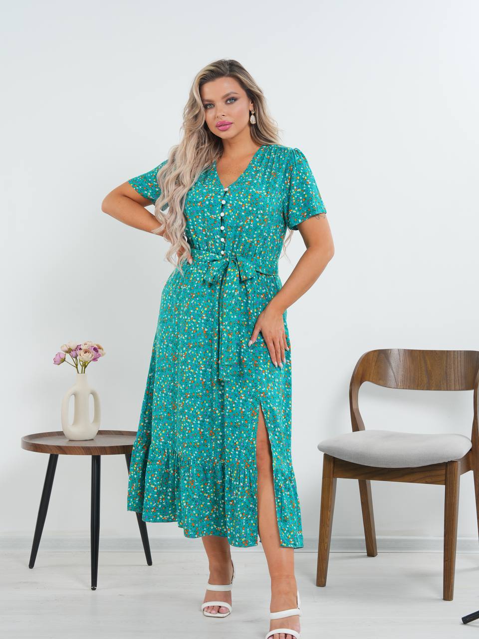 Платье из шт...