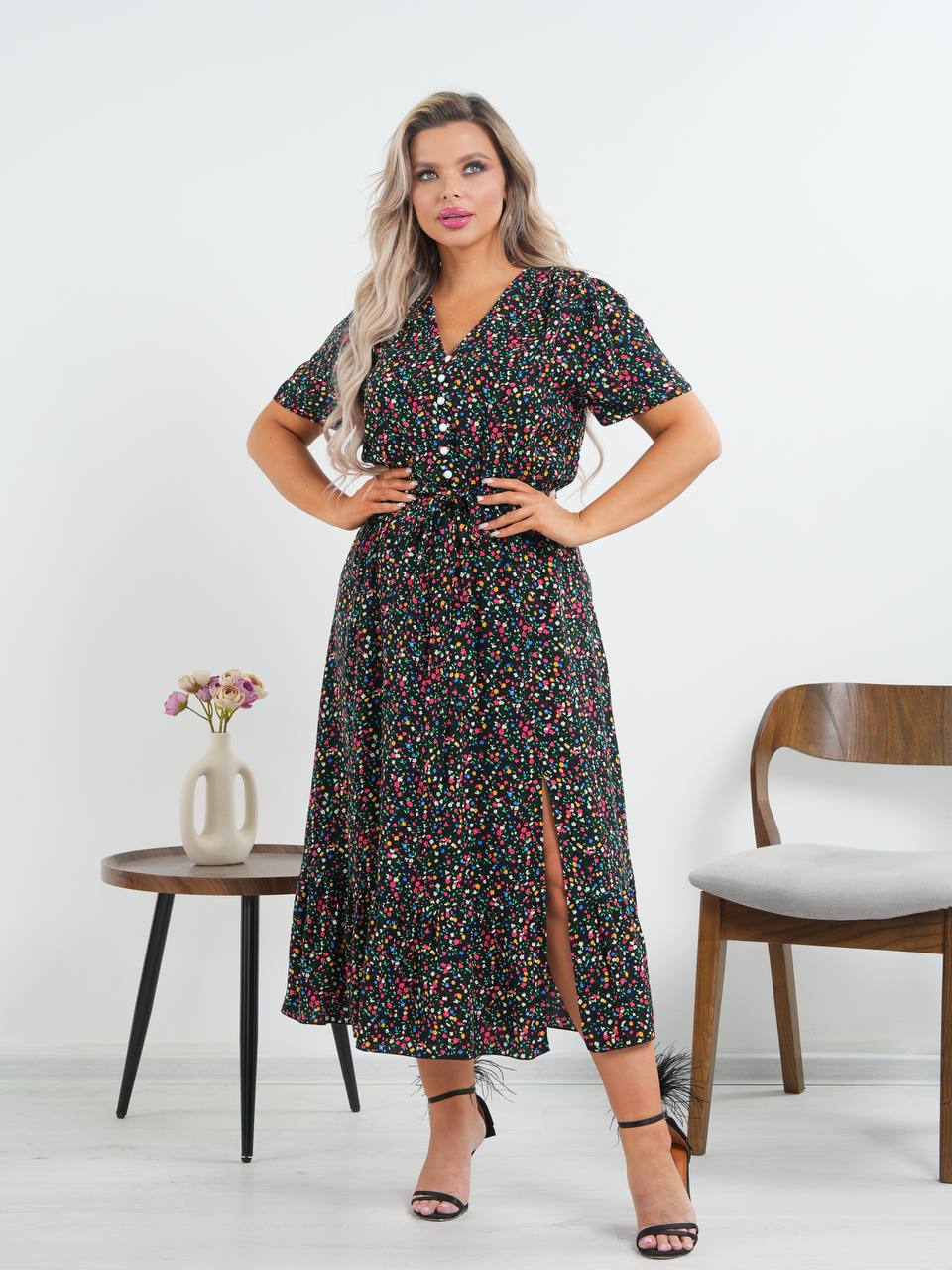 Платье из шт...