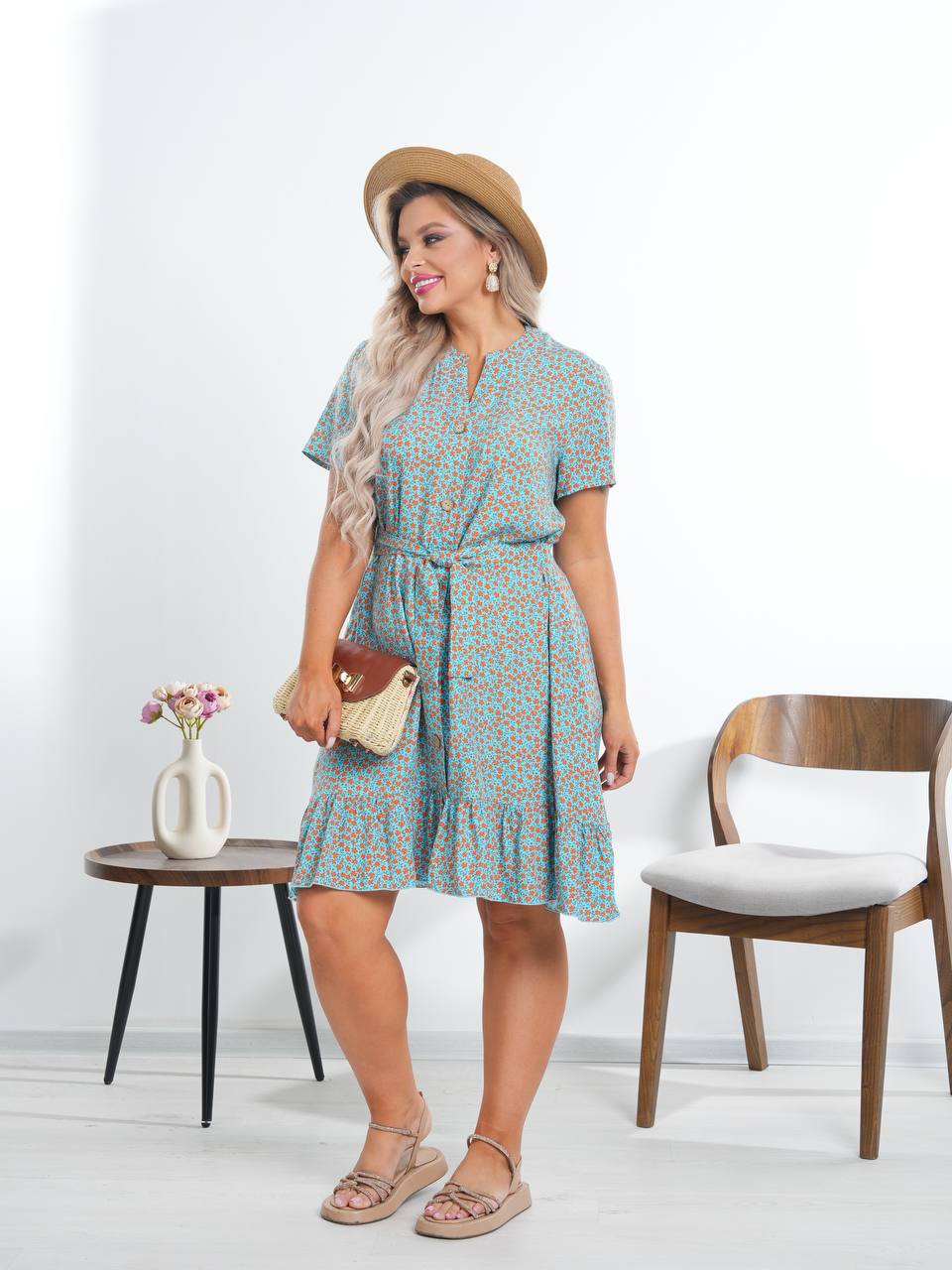 Платье из шт...