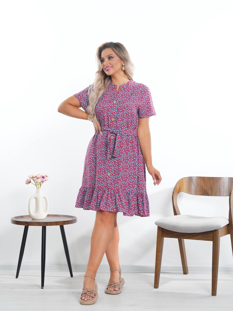 Платье из шт...