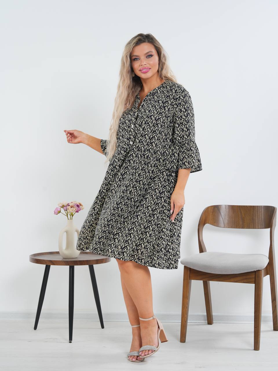 Платье из шт...