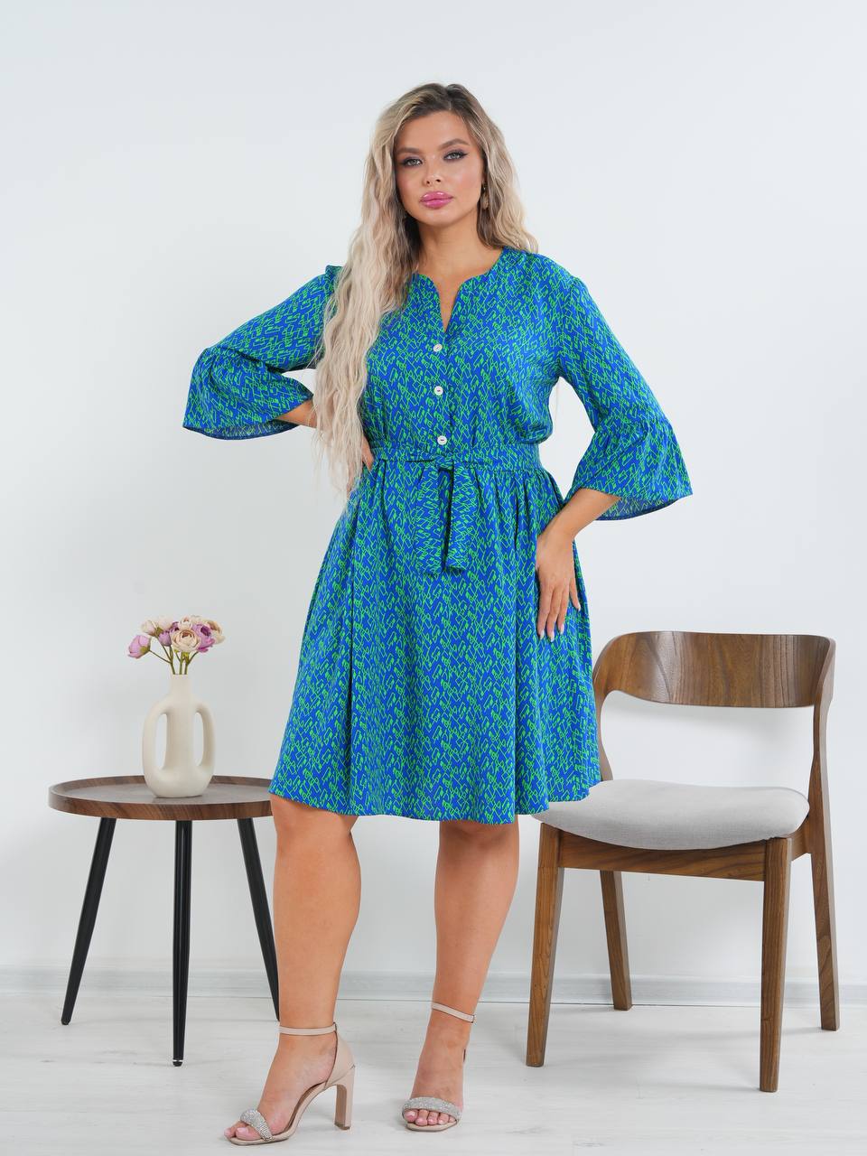 Платье из шт...