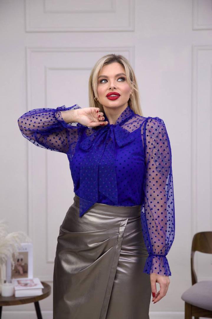 Блузка прозр...