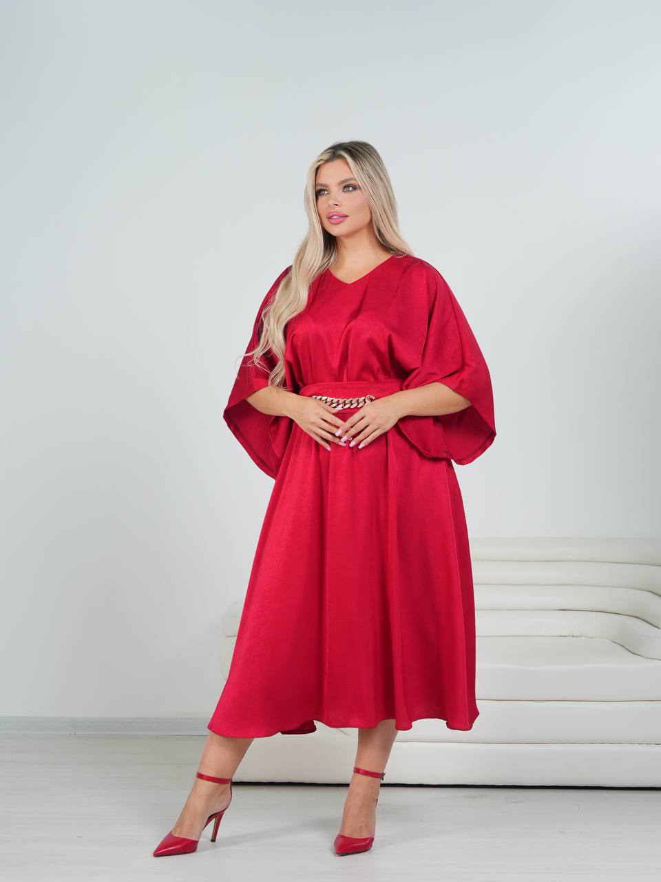 Платье из ше...