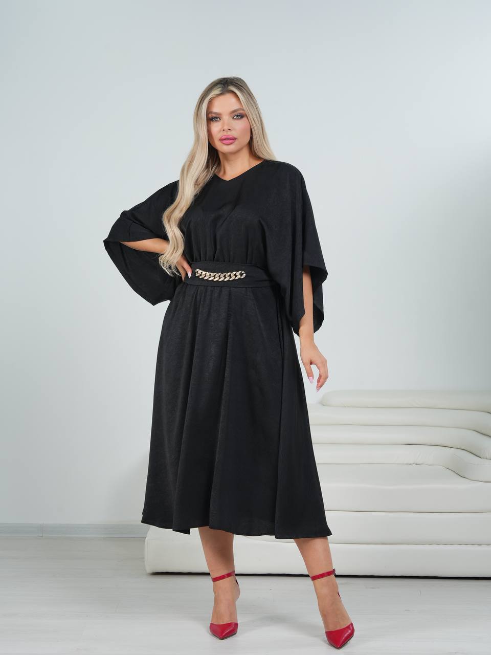 Платье из ше...