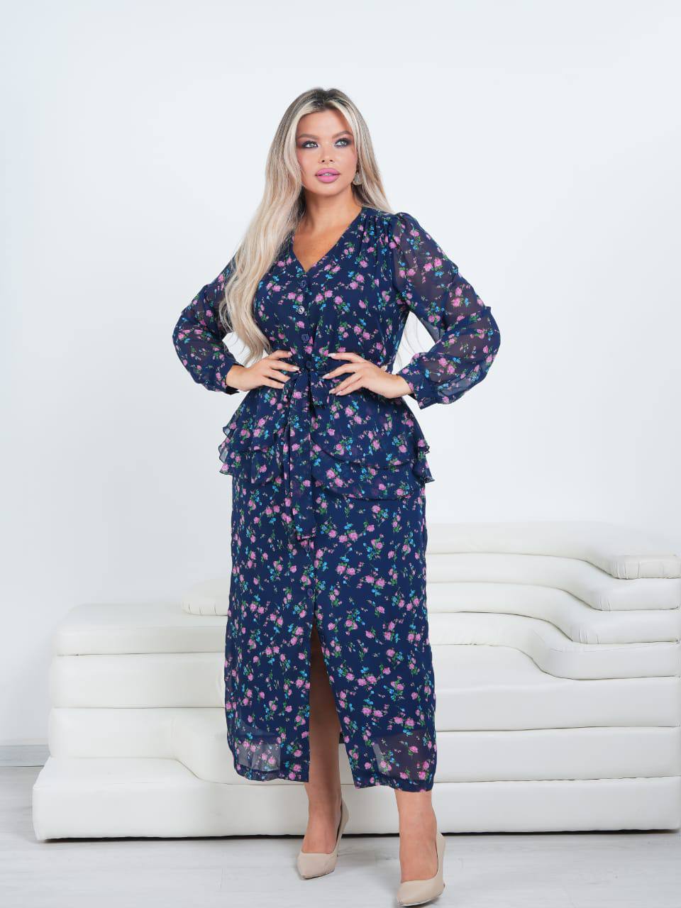 Платье из ши...