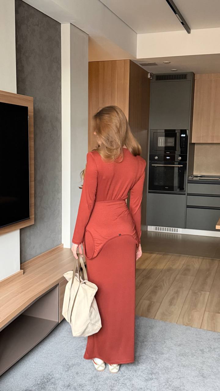 ЛОНГСЛИВ “Mia” 🧡