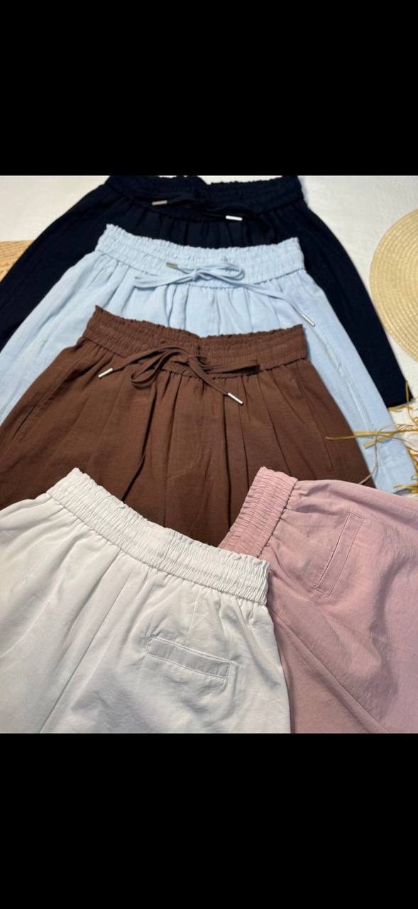 Льняные шорты 💖 для самой жаркой погоды ☀️  
Лёгкие 🌬️,...