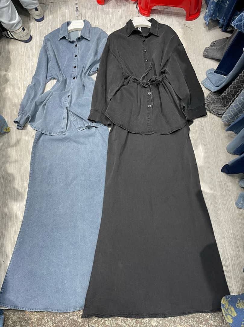 Двойка 🪡
 • Материал: стрейч  джинса тонкая  🧵
 • Разме...