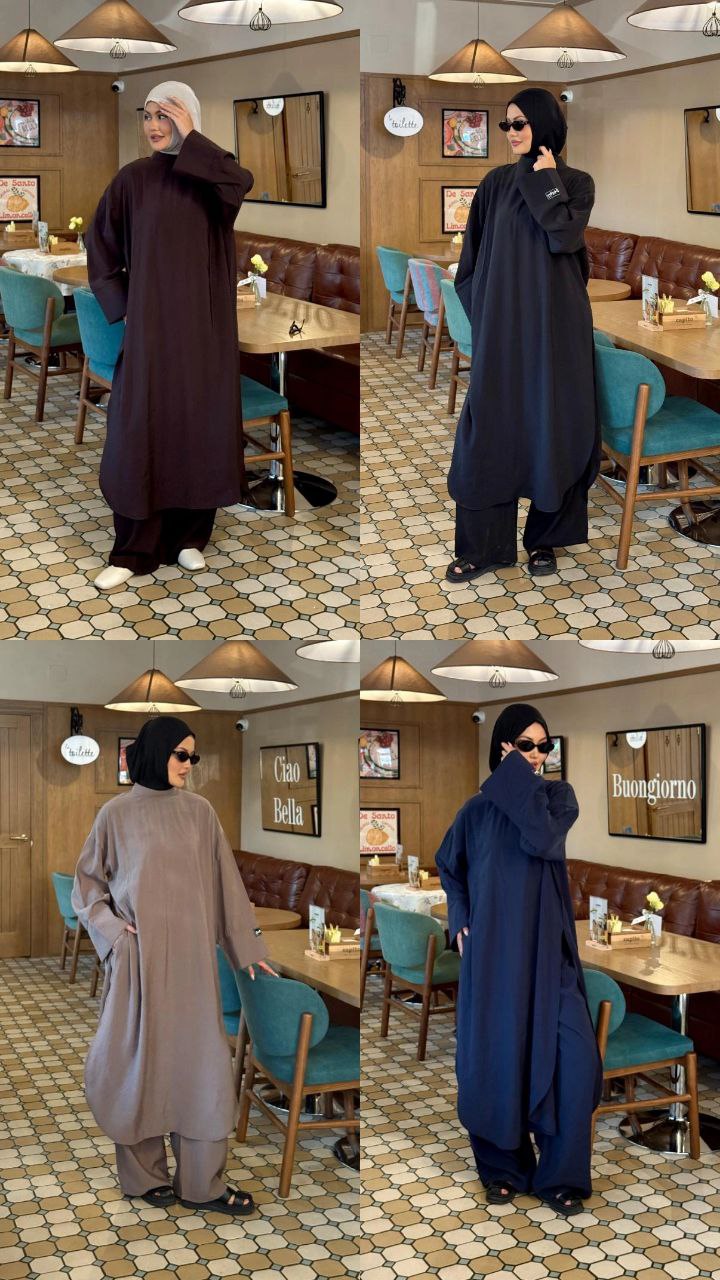 Новинка 
Удлиненная туника + брючный кюлот 
Двойка удоб...