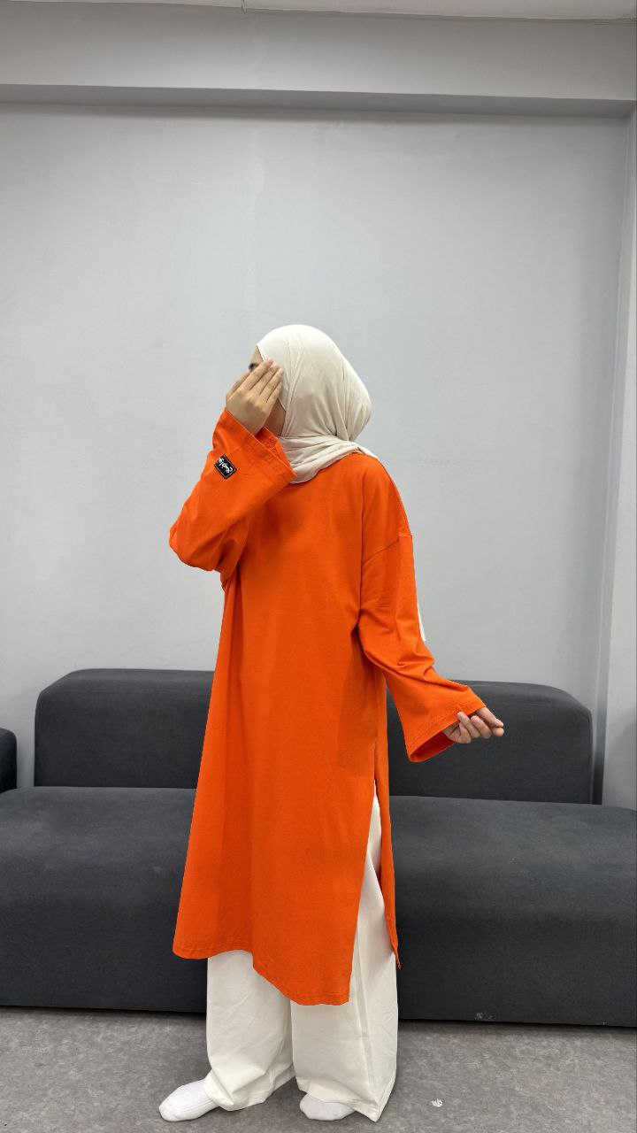 Новинка 
Удлиненная туника + брючный кюлот 
Двойка удоб...