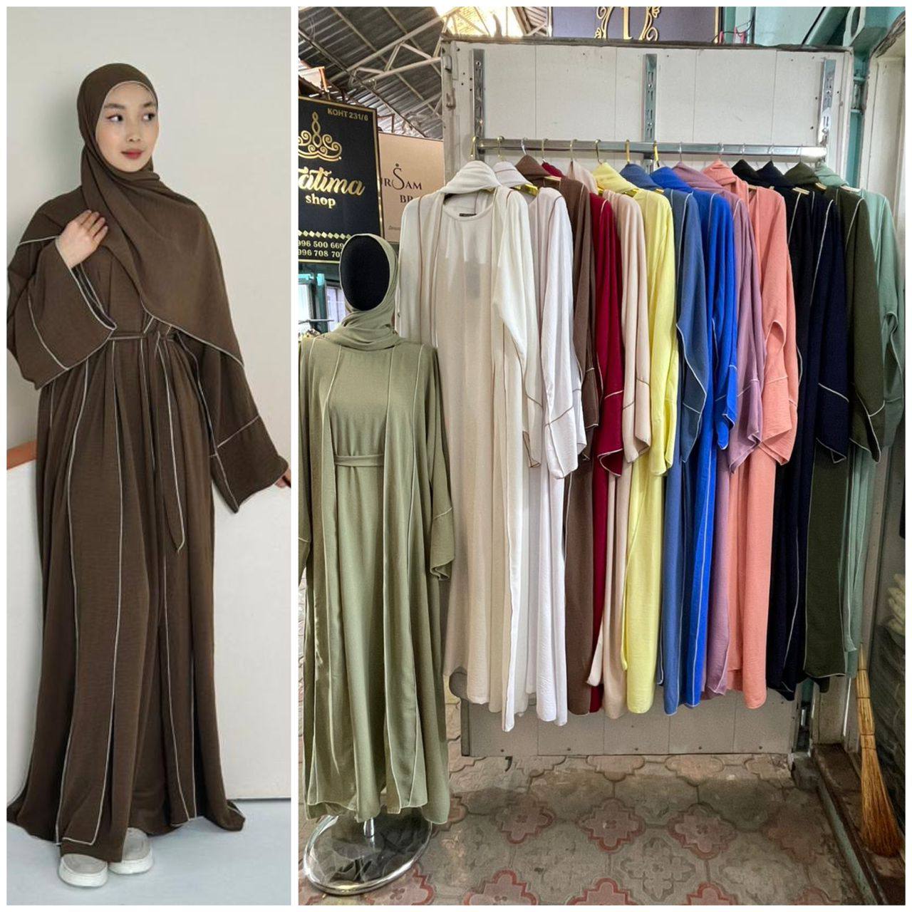 Получили платья для УМРЫ 
🌸Получили абаи тройка ( сороч...