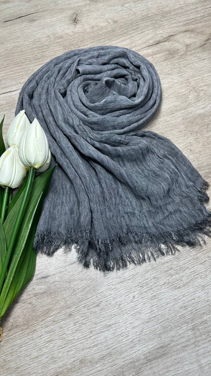 Шарфы Варенный Лён хб 
😍
Однотонная 
Размер 180/70 📏
Це...