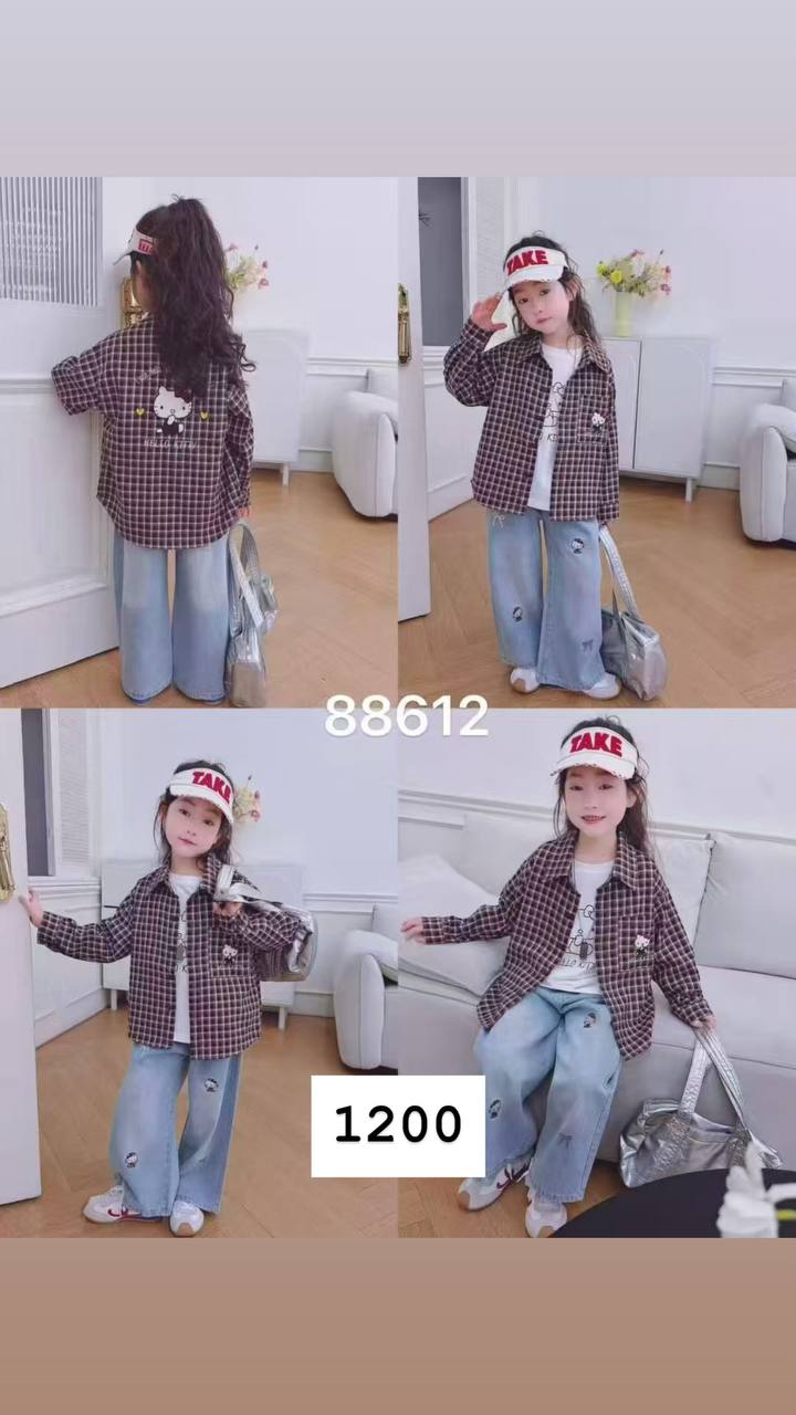 Тройки для девочек 🔥
Размеры: 110–150
Качество отличное...