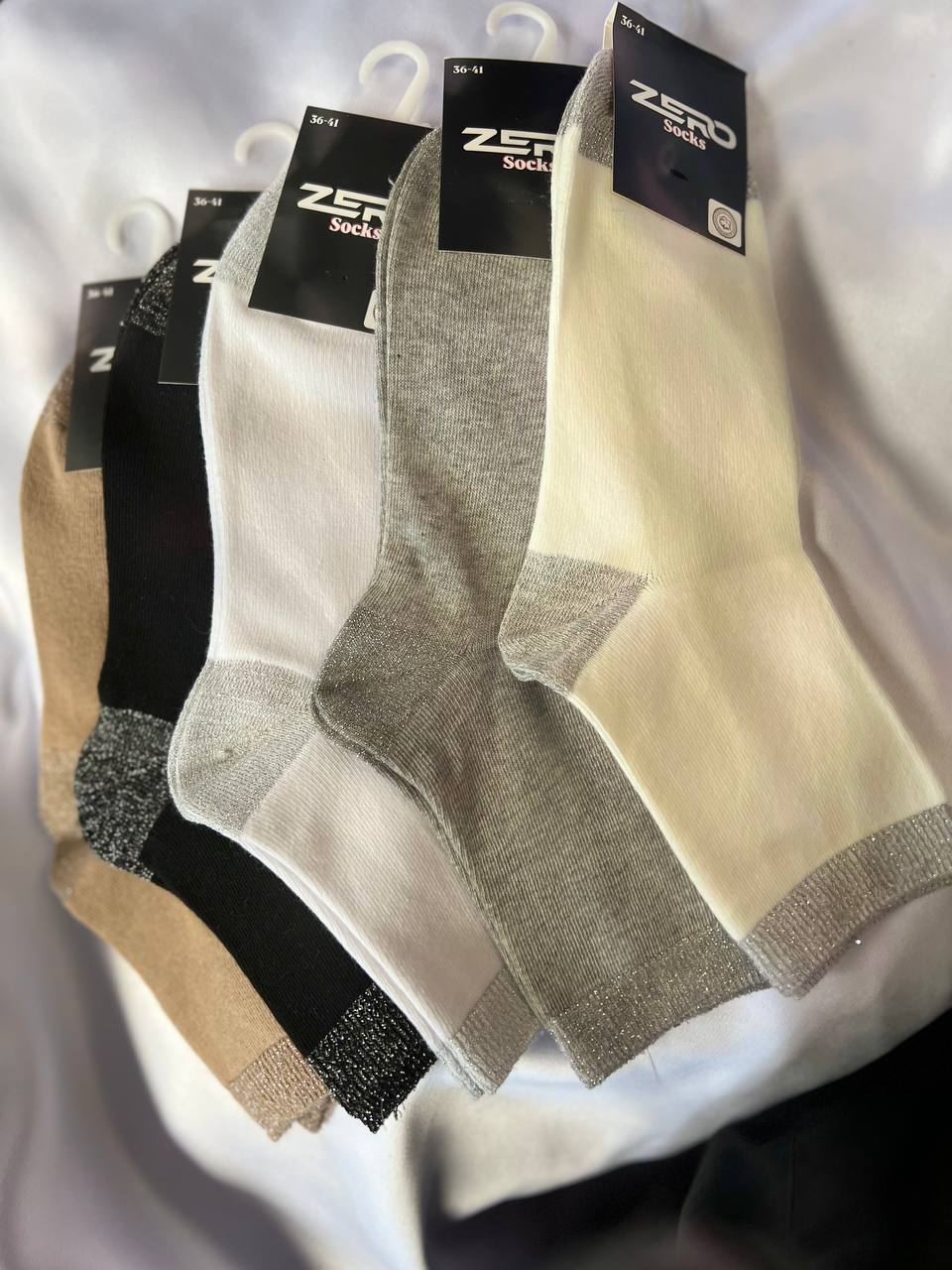 Женские носки короткие