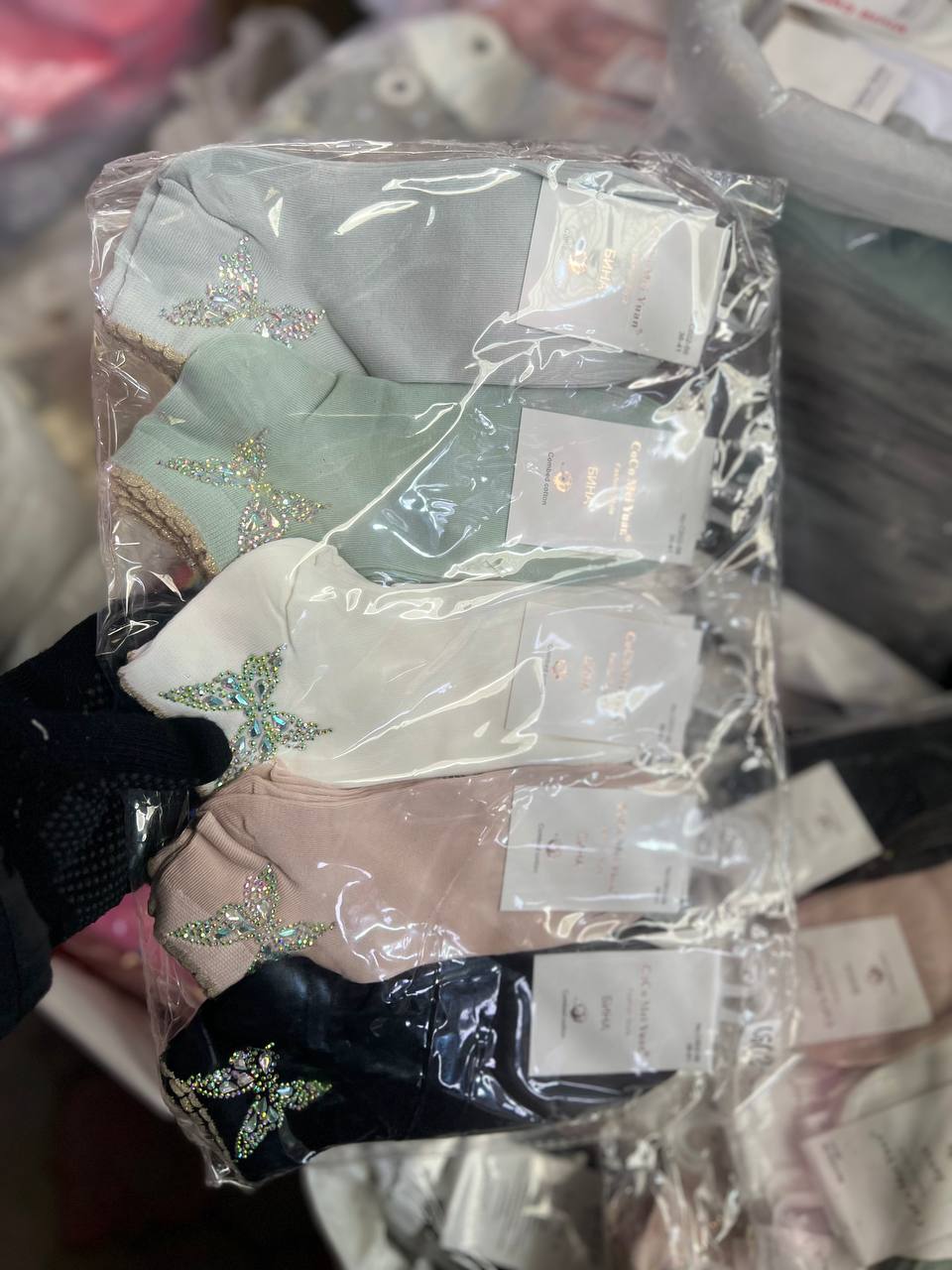 Женские хлопок носки