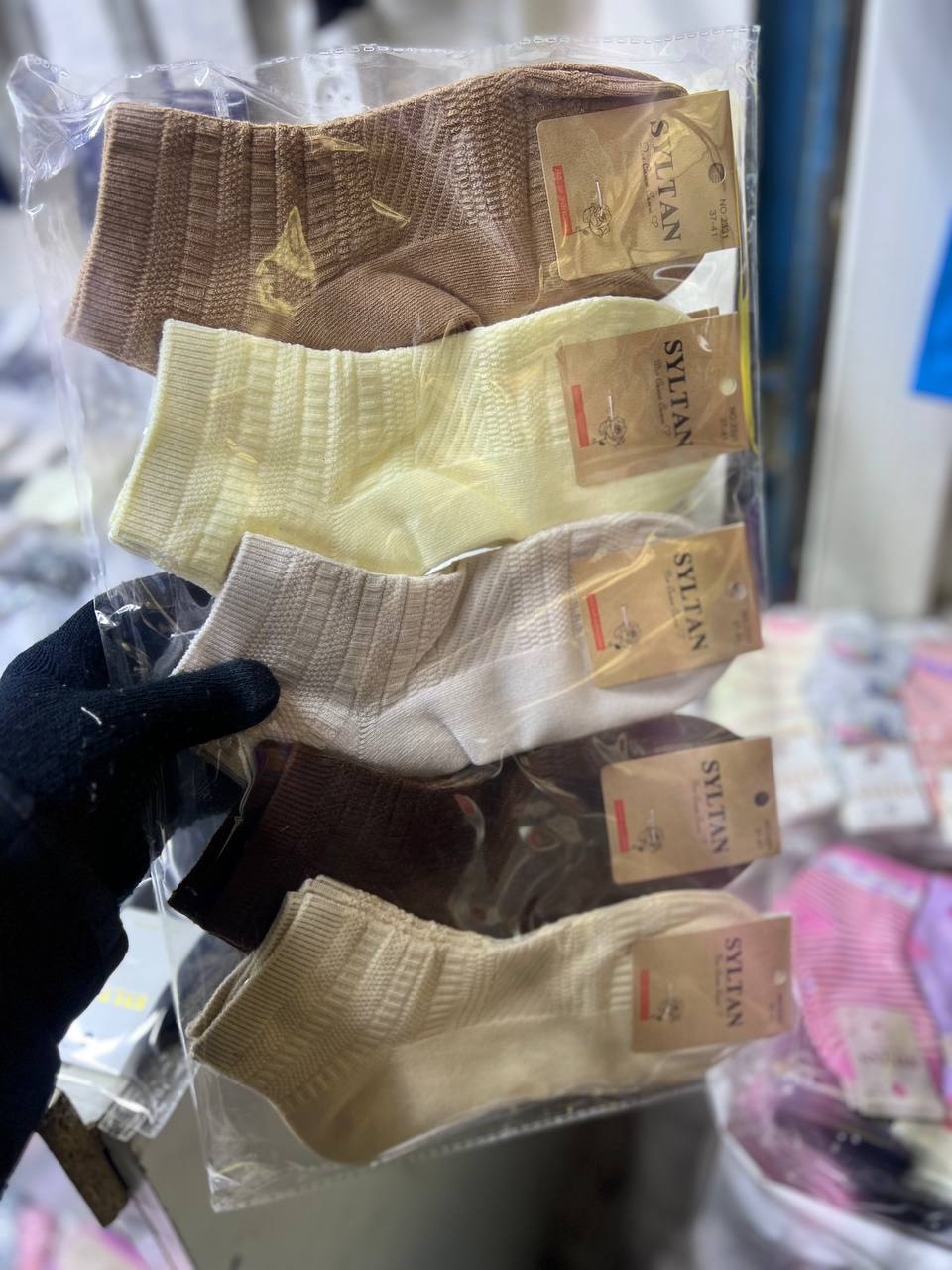 Женские хлопок носки