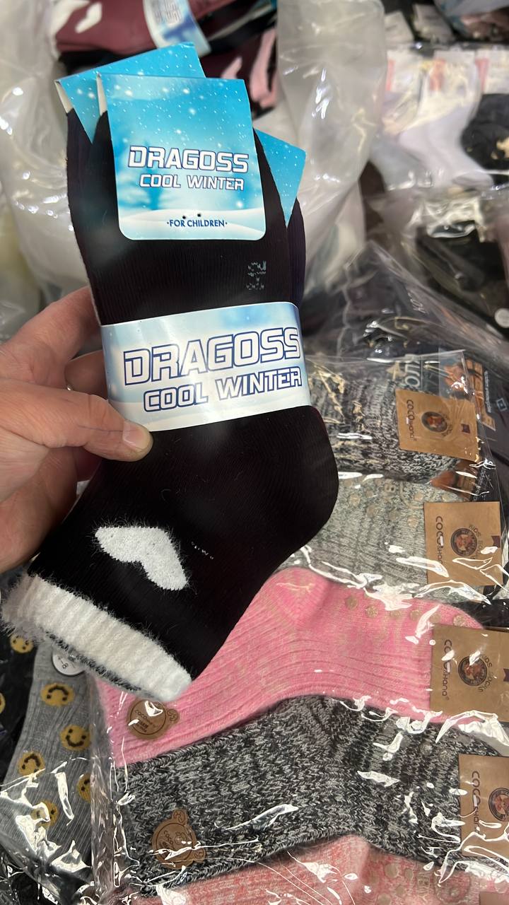 Носки теплые подростковые:               Размеры 35-38....