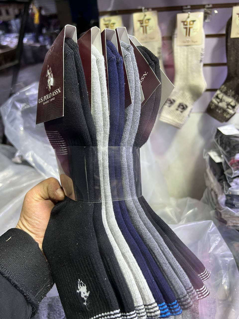 Мужские теплые носки;                              Разм...