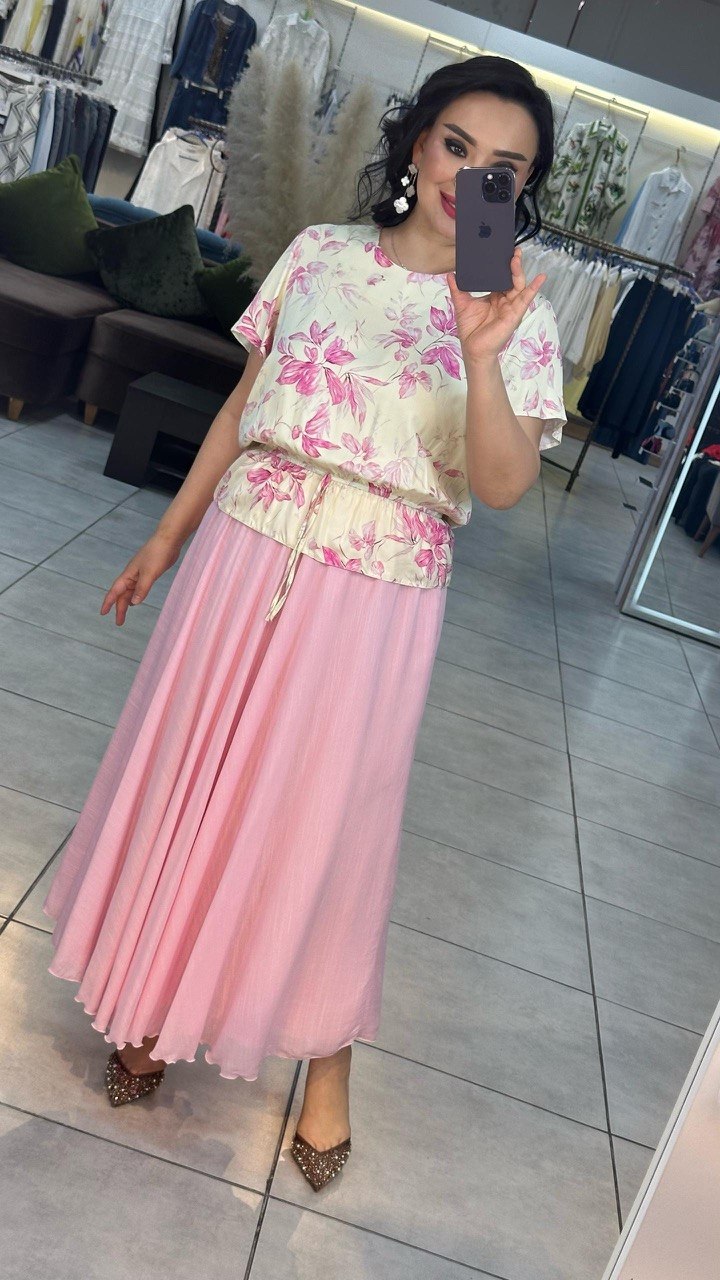 Костюм: Бомбер и юбка