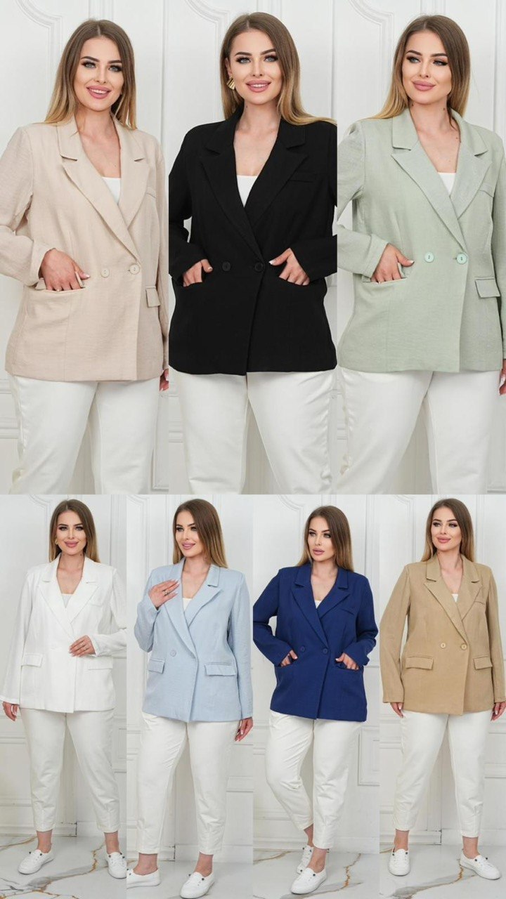 Получили летние пиджаки! 🔥
Лёгкие, стильные и максималь...