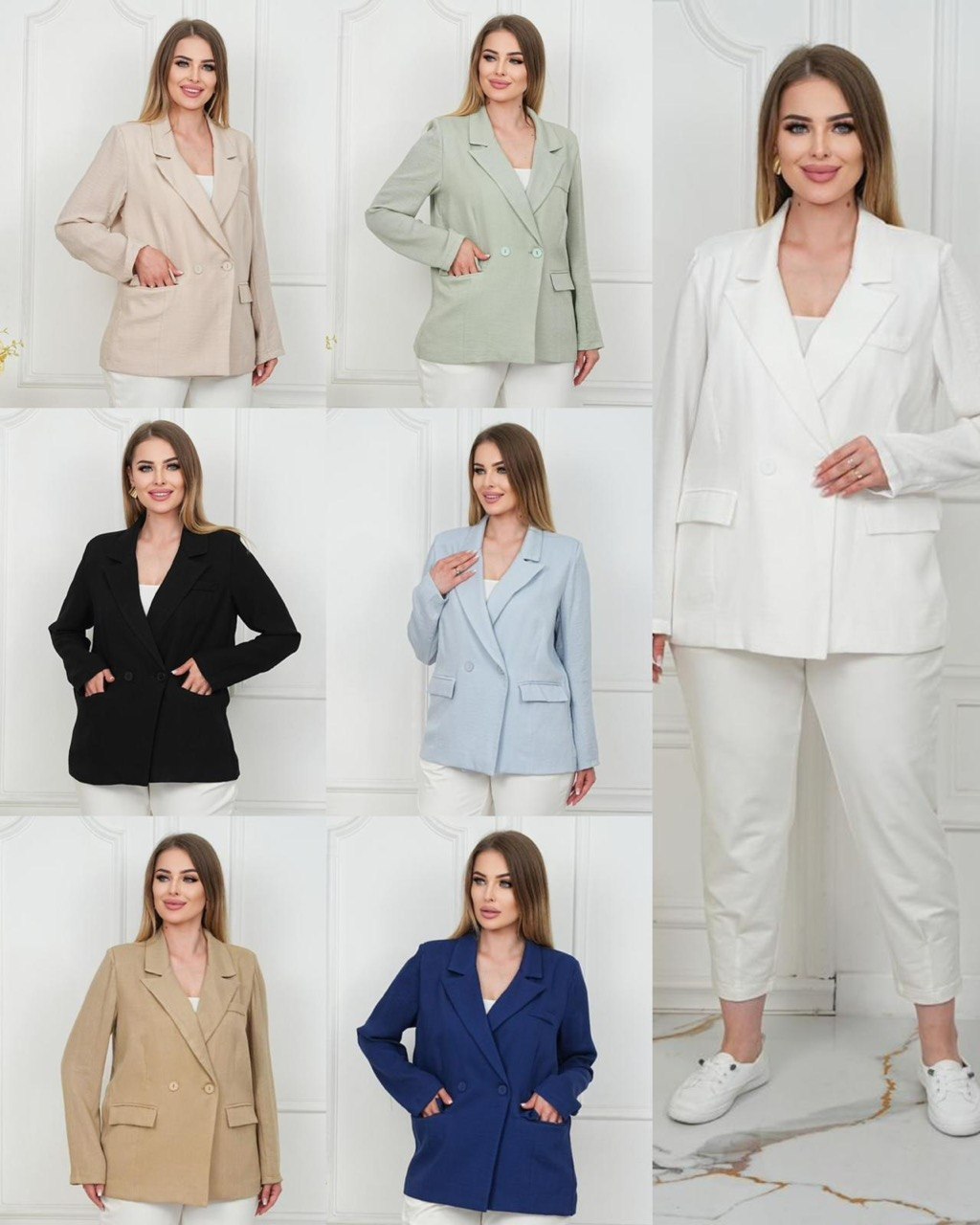 Получили летние пиджаки! 🔥
Лёгкие, стильные и максималь...