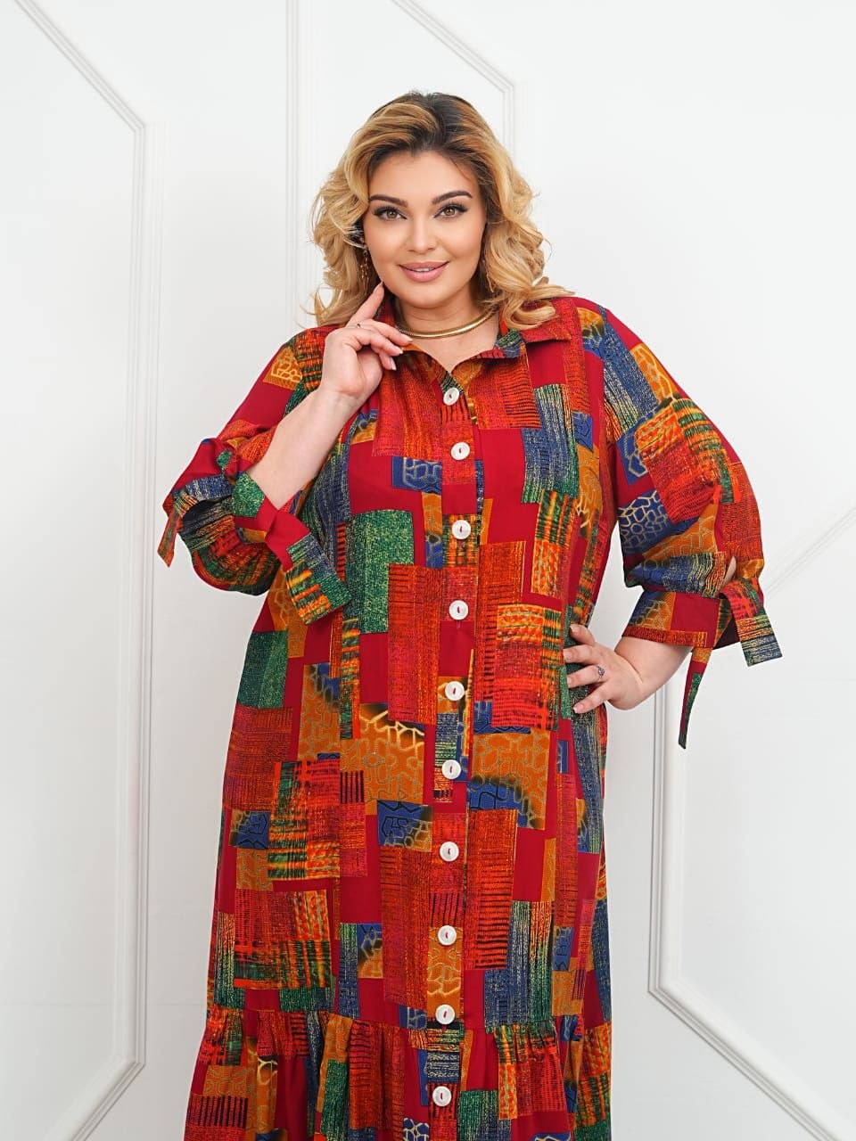 Артикул 2611
💃Новинка💃
Платье 👗
Размер:52-58 60 66 
Тка...