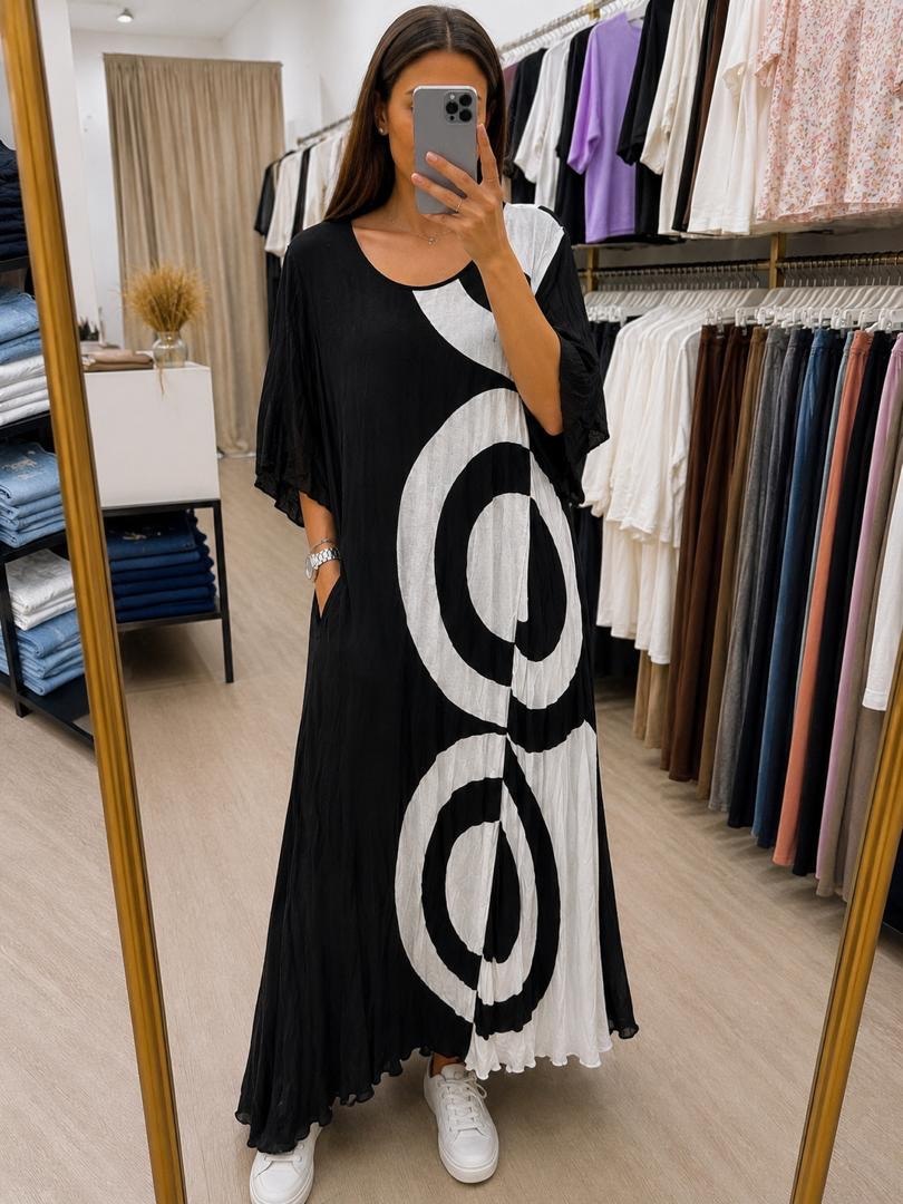 Стильное платье oversize – идеальный выбор для комфортн...